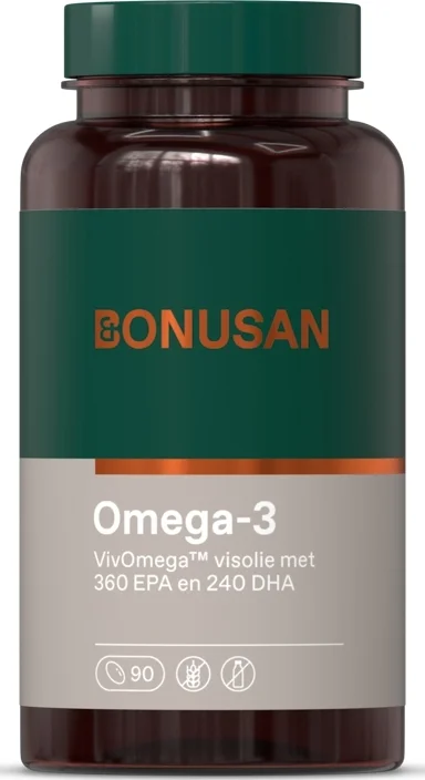 Bonusan Omega-3 360mg EPA 240mg DHA Softgels 90SG