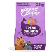 Edgard & Cooper Hondenvoer Droog Verse Zalm en Kalkoen Puppy 2,5 kg