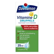 Davitamon Vitamine D Druppels 100% Natuurlijk 25 ml