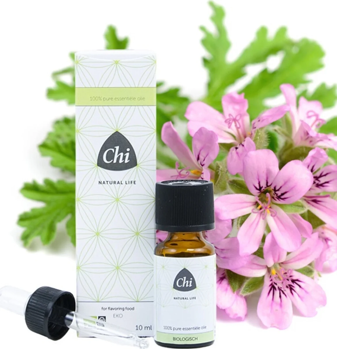 Chi Natural Life Geranium Etherische Olie Bio 10ML