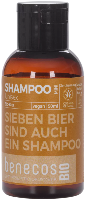 Benecos Beer Unisex Shampoo Mini 50ML
