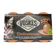 Voskes Tender Pieces Tonijn - Garnalen 6 x 25 gr