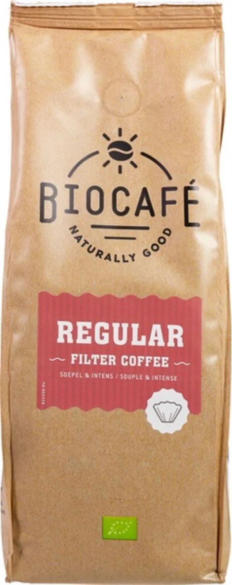 Biocafé Filterkoffie Regular 250GR