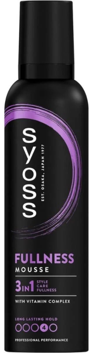 Syoss Fullness Mousse Full Hair Hold 4 250ML