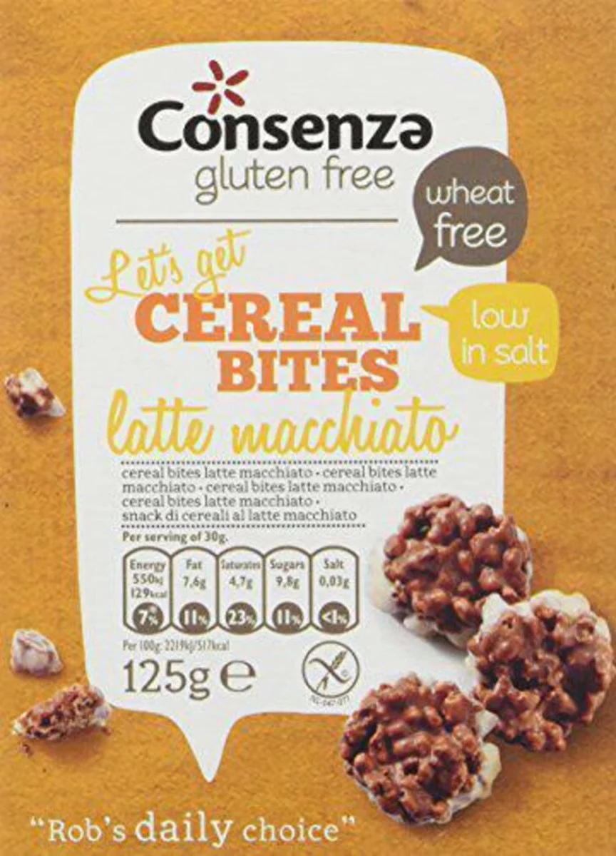 Consenza Cereal Bites Latte Macchiato 125GR