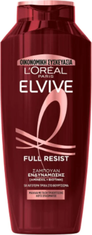 6x L'Oréal Elvive Shampoo Full Resist 700 ml