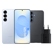 Samsung Galaxy S25 256GB Lichtblauw 5G + Accessoirepakket