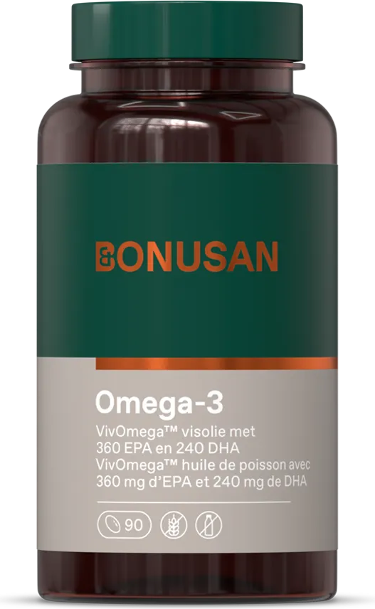 Bonusan Omega-3 360mg EPA 240mg DHA Softgels 90SG