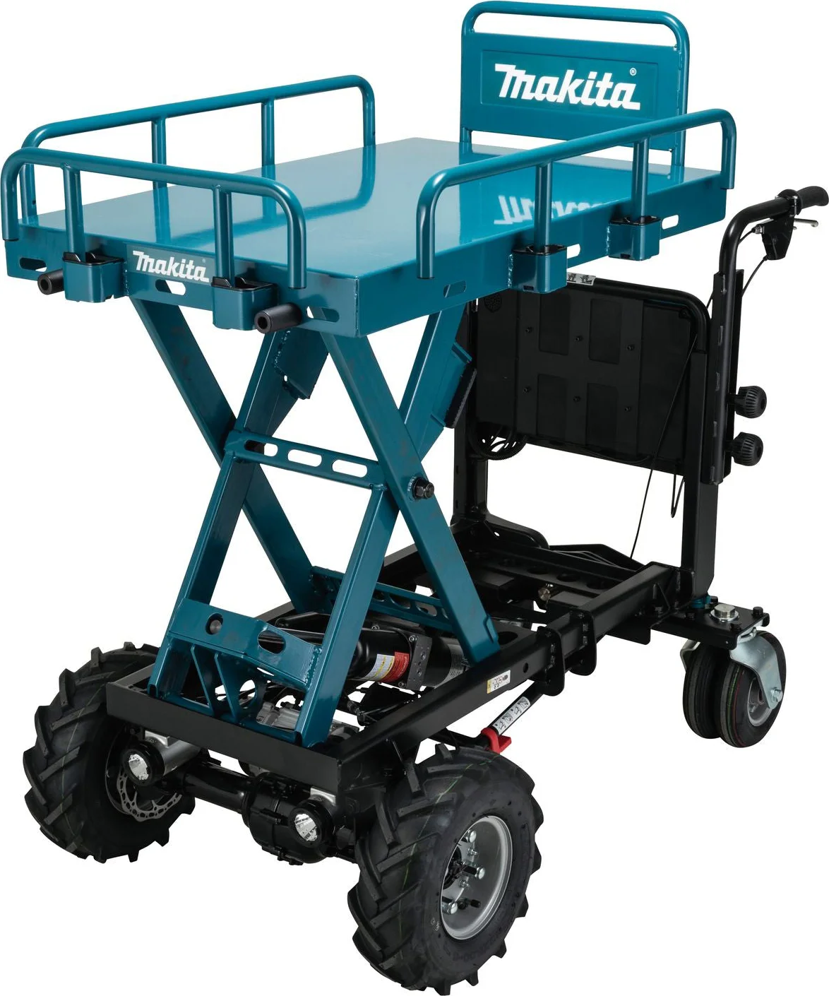 Makita DCU601Z Accu Transporter met schaarlift LXT 2X18 V Basic Body