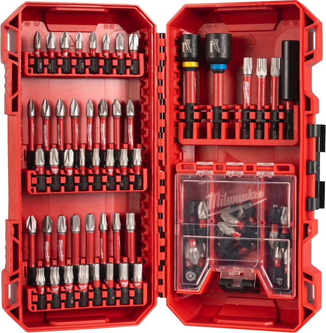 Milwaukee SHOCKWAVE™ Impact Duty Slagschroefbitset 70-delig - 4932492007