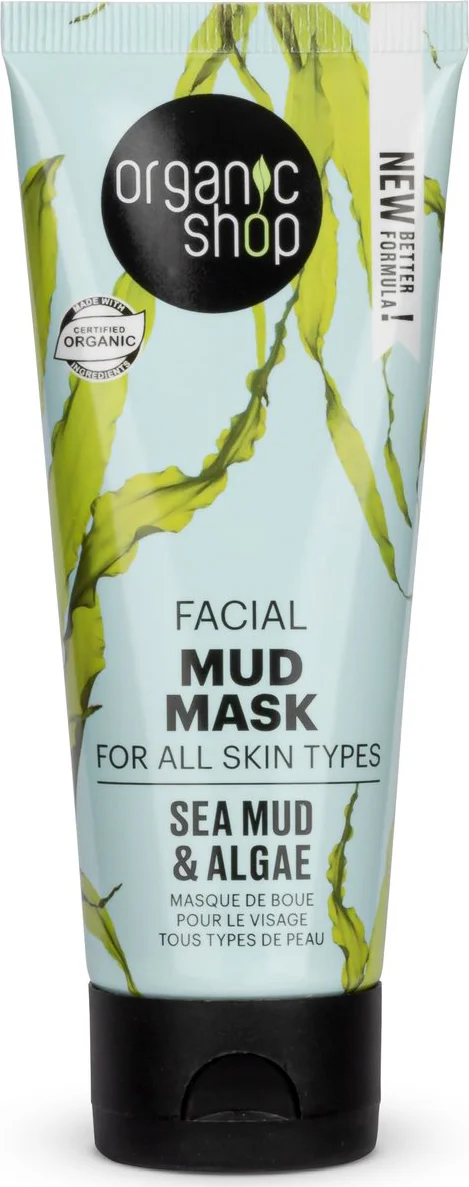 Organic Shop Sea Mud & Algae Facial Mask 75ML