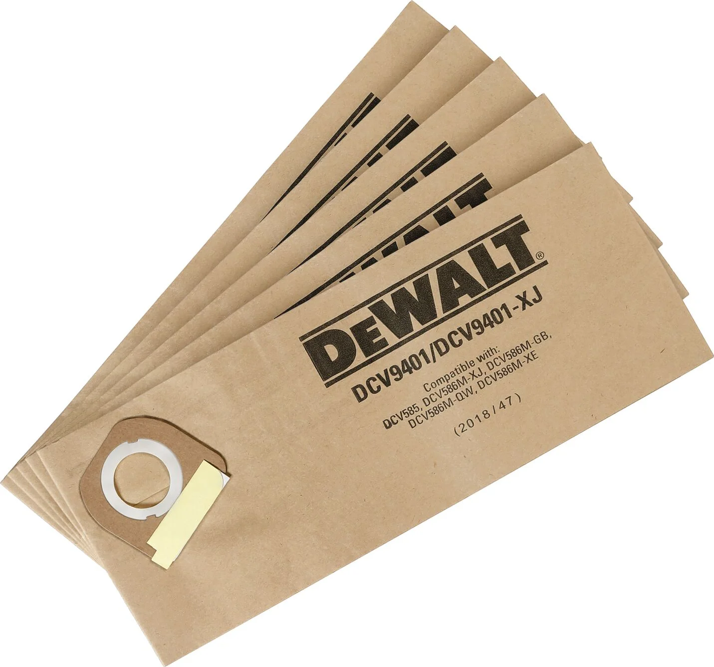DeWALT DCV9401 Papieren opvangzak voor DCV586M VE=5
