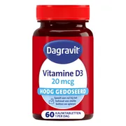 Dagravit Vitamine D 20mcg Tabletten 60TB