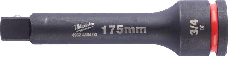 Milwaukee SHOCKWAVE™ Krachtdop verlengstuk 3/4" - 175mm - 4932480403