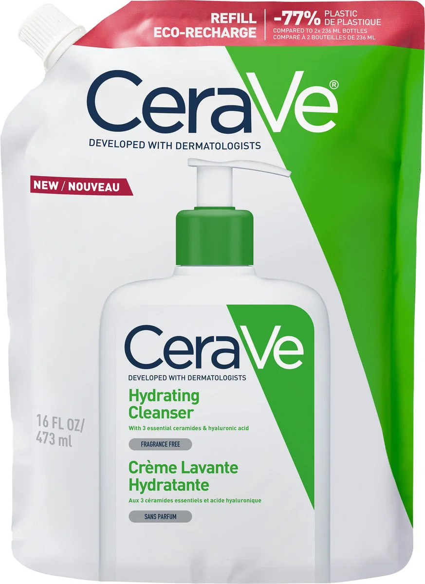 CeraVe Hydraterende Reinigingscrème Navulling 473ML