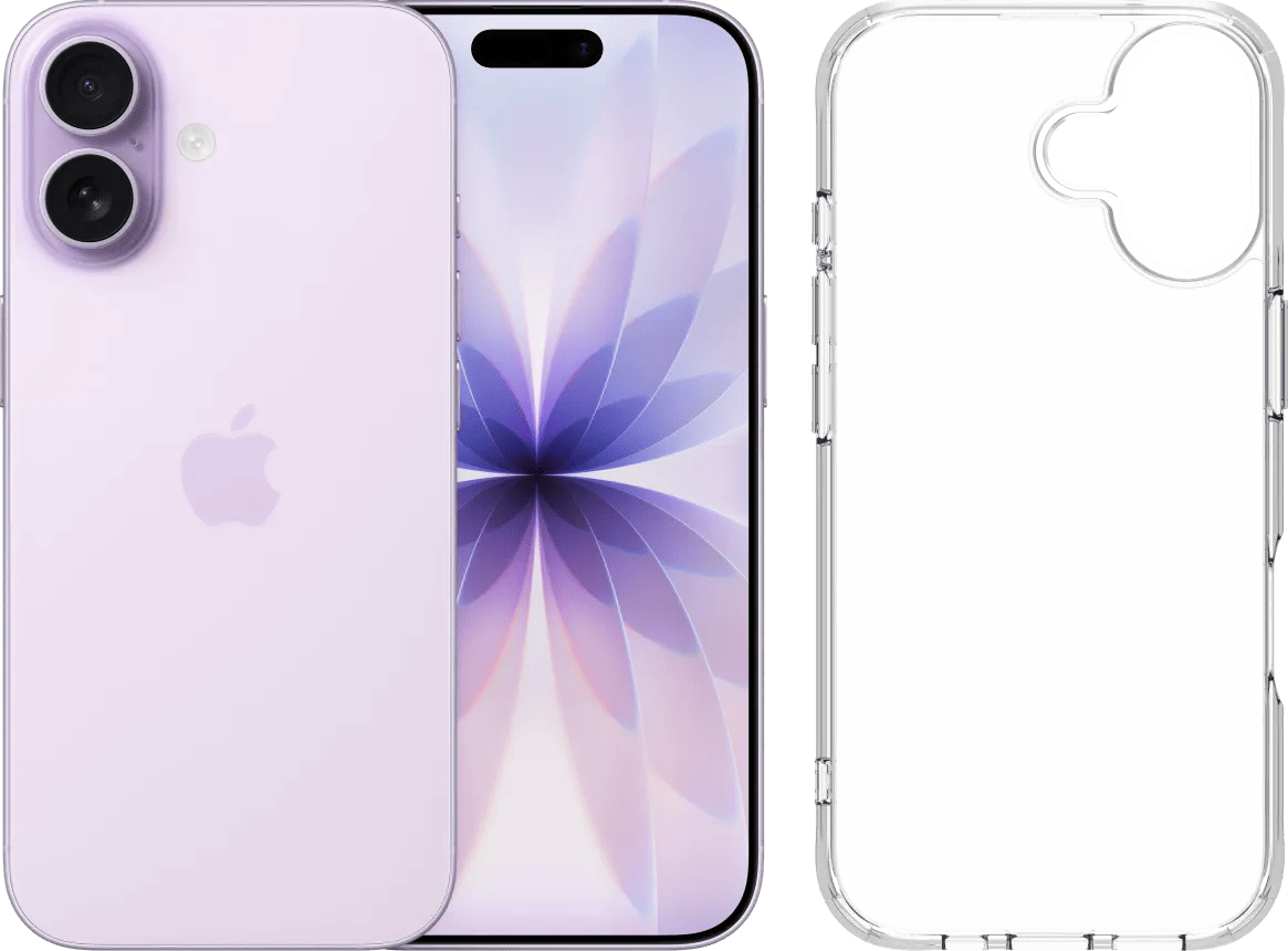Apple iPhone 17 256GB Paars + BlueBuilt Screenprotector Glas