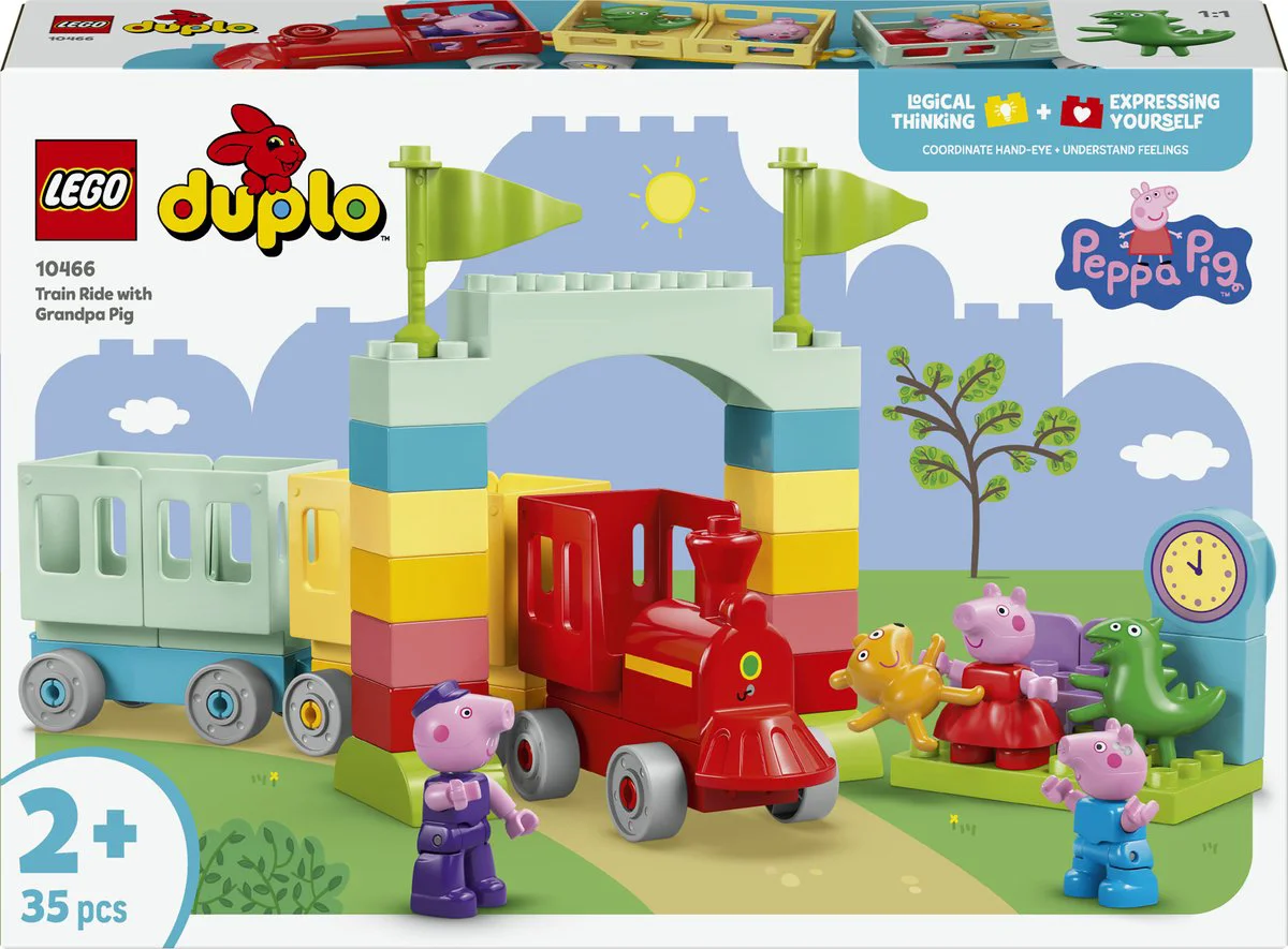LEGO DUPLO Treinrit met Opa Big 10466