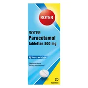 Roter Paracetamol Tabletten 500mg 20st 20TB