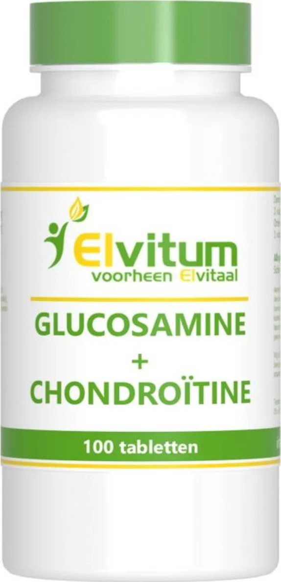 Elvitum Glucosamine Chondroïtine Tabletten 100TB