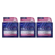 3x NIVEA Cellular Filler Nachtcrème Verstevigend 50 ml
