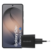 Samsung Galaxy S26 Plus 512GB Zwart 5G + BlueBuilt Oplader 45 Watt Zwart
