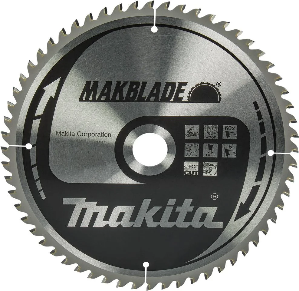 Makita Afkortzaagblad voor Hout | Makblade | Ø 260mm Asgat 30mm 60T - B-32801