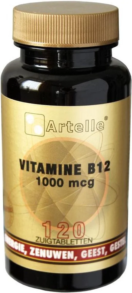 Artelle Vitamine B12 1000mcg Zuigtabletten 120TB