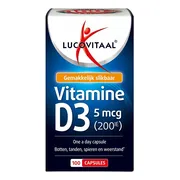 Lucovitaal Vitamine D3 5 mcg 100 capsules