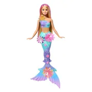 Barbie Flower Magic Zeemeerminpop – Magische Bloemen die Bloeien - Blond & Blauw