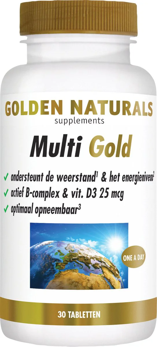 Golden Naturals Multi Gold Tabletten 30TB
