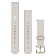 Garmin Siliconen Bandje Crème/Goud 18mm