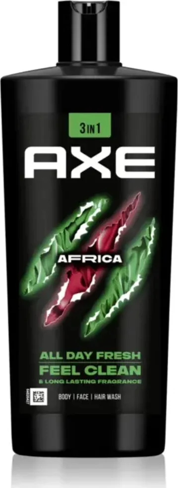 Axe 3-in-1 Douchegel & Shampoo Afrika 700 ml