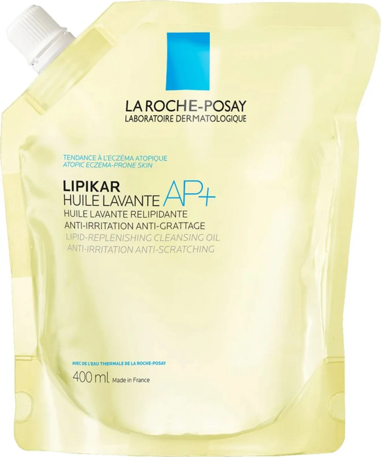 La Roche-Posay Lipikar Reinigingsolie AP+ Navulling 400ML