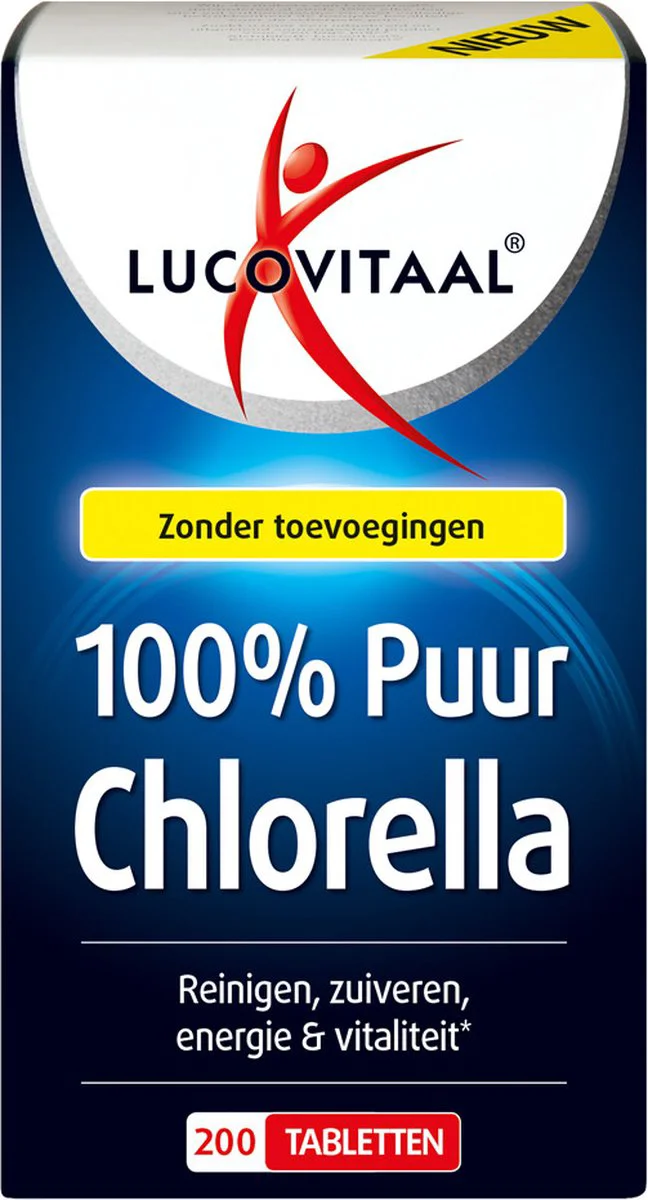 Lucovitaal Chlorella Puur 200 tabletten
