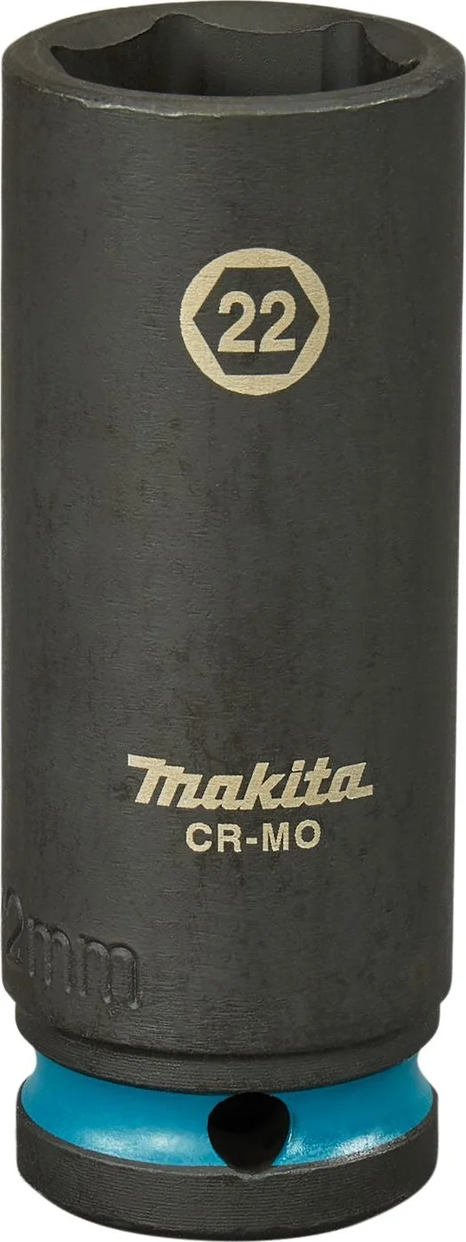 Makita E-16514 Impact Black Krachtdop 1/2" lang | 22 mm