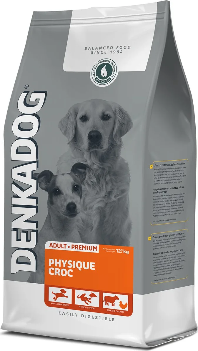 Denkadog Hondenvoer Physique Croc 12,5 kg