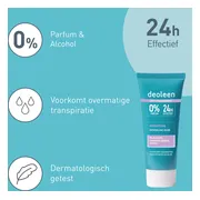 Deoleen Anti-transpirant Deodorant Crème Sensitive 50ML