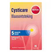 Roter Cysticare 5 Daagse Kuur 15 capsules