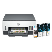 HP Smart Tank 7005 + 1 set extra inktflesjes