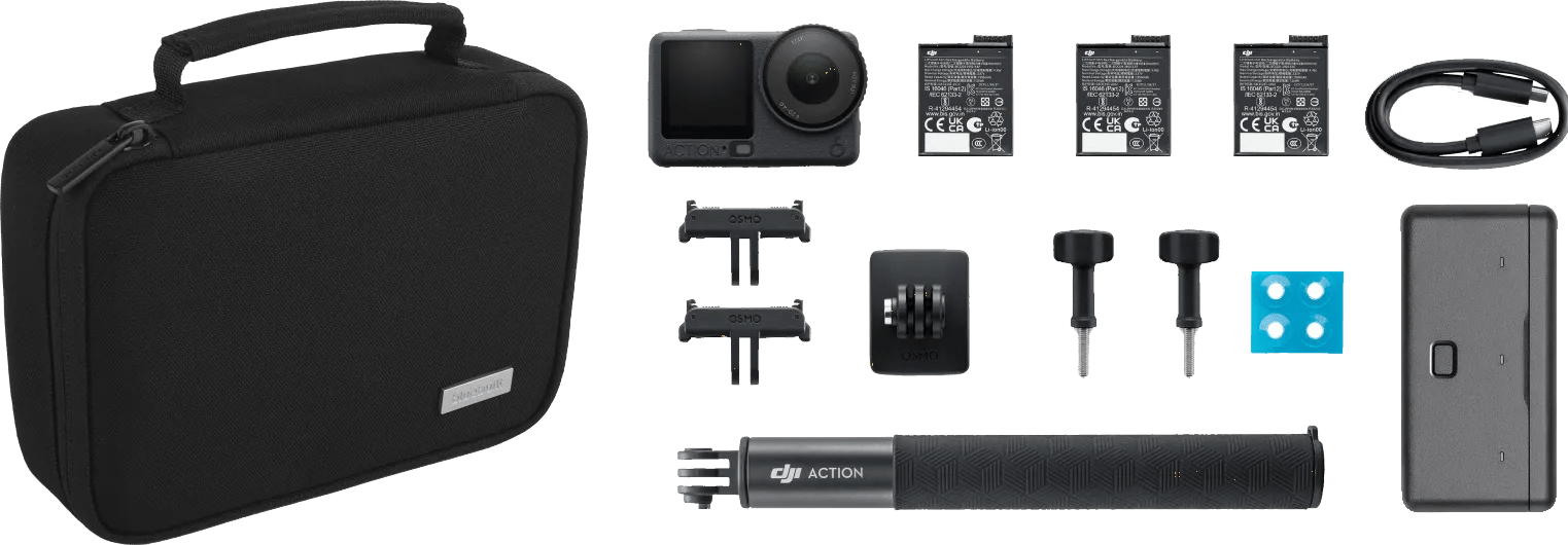 DJI Osmo Action 6 Adventure Combo + Bluebuilt case