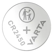 2x Varta LITHIUM Coin Batterijen CR2450 Blister 2 stuks