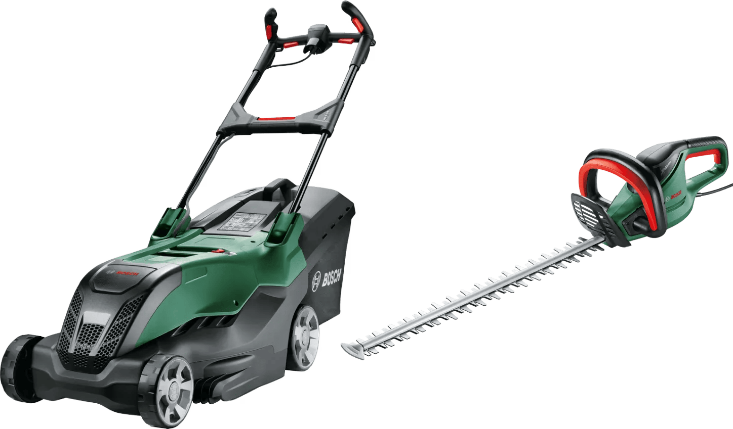 Bosch AdvancedRotak 40-650 + Bosch Universal Hedgecut 50