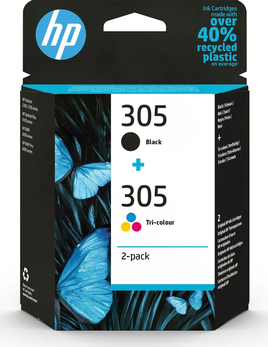 HP 305 Cartridges Combo Pack