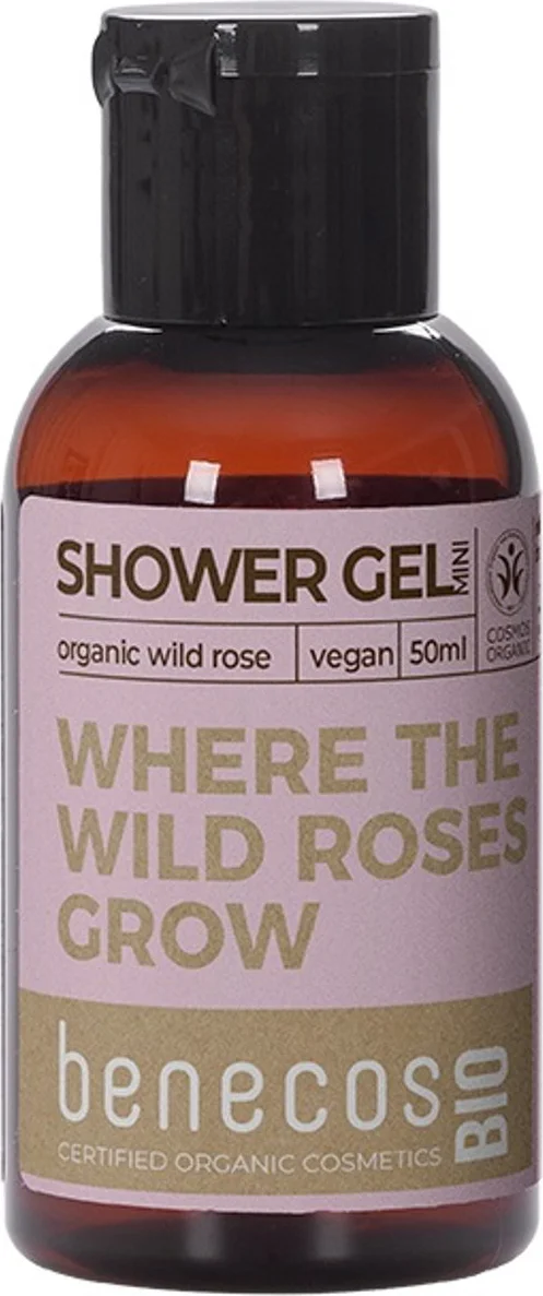 Benecos Wild Rose Shower Gel Mini 50ML
