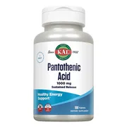 Kal Vitamine B5 Pantotheenzuur 1000MCG Tabletten 100ST
