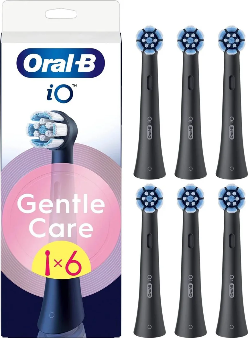 Oral-B iO Gentle Care Zwart (6 stuks)