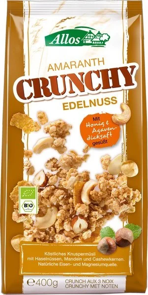 Allos Amaranth Crunchy Noten 400GR