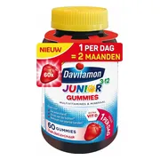4x Davitamon Junior Gummies 3-12 jaar 60 gummies
