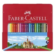 Faber-Castell kleurpotloden - Castle - blik 24 stuks - FC-115824