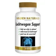 2x Golden Naturals Luchtwegen Support 60 vegacapsules
